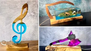 Epoxy Magic: 3 Amazing Epoxy Resin Lamps | RESIN ART