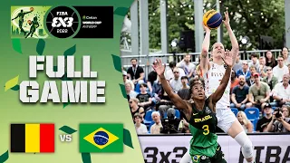 Belgium v Brazil | Women Play-In | Full Game | Crelan FIBA 3x3 World Cup 2022