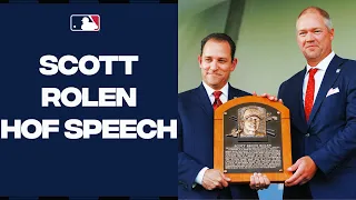 FULL SPEECH: Scott Rolen is inducted into the National Baseball Hall of Fame!