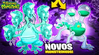 FIZ OS NOVOS MONSTRINHOS DA ATELIÊ ETÉREO NO MY SINGING MONSTERS🤩