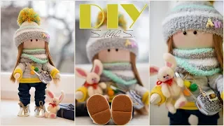 DIY soli4ka_s Текстильна лялька своїми руками/ кукла из ткани