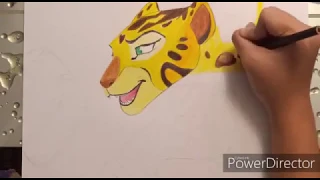 Drawing Adult Fuli | Lion Guard