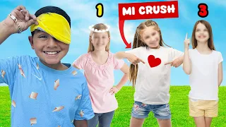 KARIM ELIGE A SU CRUSH a CIEGAS | Family Juega