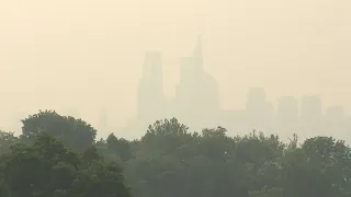 Smoke from wildfires in Canada leads to code red air quality alert in the Philadelphia region