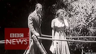 The moment a Princess became a Queen - BBC News