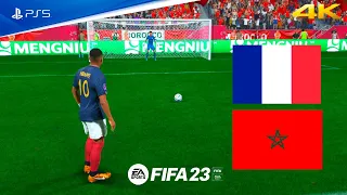 France vs Morocco | Penalty Shootout | Qatar FIFA World Cup 2022 | PS5