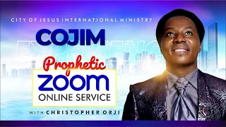 COJIM ONLINE SUNDAY  SERVICE WITH CHRISTOPHER ORJI (22ND AUGUST 2021)