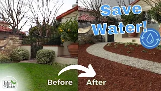 Xeriscape Front Yard Makeover (Before and After!!)