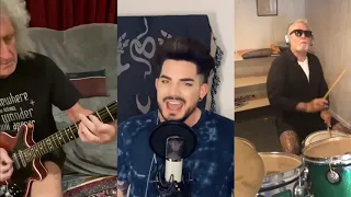 Adam Lambert + Brian May + Roger Taylor - We Are The Champions (Jam)