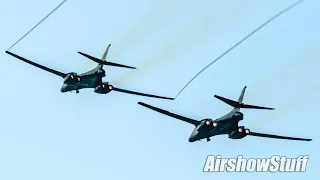 Military Aircraft Arrivals and Flybys - Part 2/2 - Airshow London 2021