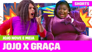 Jojo Todynho e Graça SEM PAPAS NA LÍNGUA! | Jojo Nove E Meia | #Shorts