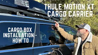 🔧📦 Unboxing & Installing the Thule Motion XT L Cargo Carrier | CARGO BOX INSTALLATION - HOW TO! 🔒🚗