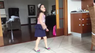Ela Bella dancing to Happy