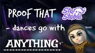 proof that star stable dances go with ANYTHING