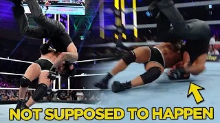 10 Wrestling Matches That Did Not Go To Plan