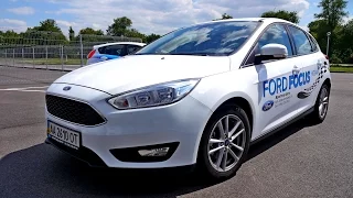 Ford Focus 2016 ( Форд Фокус) 1.0 Turbo. Тест драйв и обзор