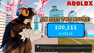 GETTING 100k G-CELLS USING A FREE KAIJU IN 2 HOURS! | Kaiju Universe