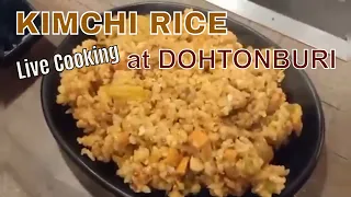 Kimchi Rice | Dohtonbori Weekend Lunch Date