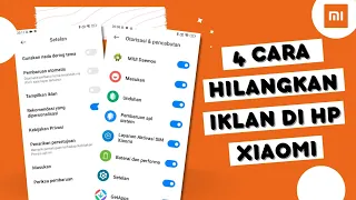 4 Cara Menghilangkan Iklan di HP Xiaomi