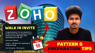 Zoho software developer written test may 18 | zoho written test (aptitude & programming) Preparation