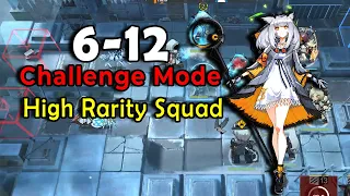 Arknights 6-12 Challenge Mode - High Rarity