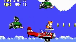Sonic the Hedgehog 2 Delta Sky Chase Zone (Tails)(Glitch)(?)