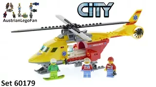 Lego City 60179 Ambulance Helicopter - Lego Speed Build Review