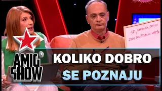 Koliko dobro se poznaju - Aca Ilić i Biljana Jeftić (Ami G Show S16)