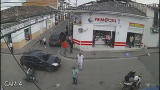 Milagro  en Popayán, ocurrió  hoy en el sector histórico.