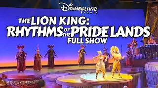 FULL SHOW The Lion King: Rhythms of the Pride Lands | December 2023 Disneyland Paris