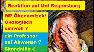 Reaktion auf:  Sind Wärmepumpen ökonomisch und ökologisch sinnvoll? v. Uni Regensburg