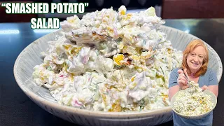 CRISPY SMASHED POTATO SALAD A SUMMER DELIGHT