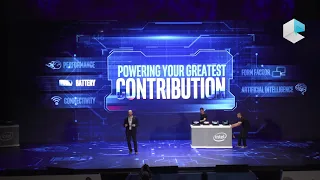 Intel at Computex 2018, 28 core, dual-screen AI PC, 5G connected noteboks, Core i7-8086K Anniversary