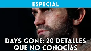 DAYS GONE: 20 DETALLES SORPRENDENTES del ESPERADO juego de PS4