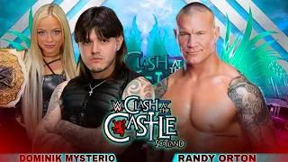 Dominik Mysterio vs Randy Orton Full Match WWE Clash At The Castle 2024 Highlights