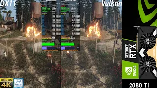 Ghost Recon BreakPoint Ultra Preset 4K DX11 VS VULKAN | RTX 2080 Ti | i9 9900K 5.1GHz