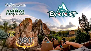 VR 360 5K Expedition Everest On Ride POV Disney's Animal Kingdom Walt Disney World 2021 02 28