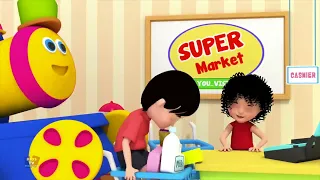 Bob le Train | Sons d'animaux pour enfants | Apprendre les animaux | Bob Animals Sound Song