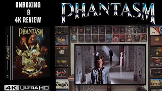 Phantasm 4k Ultra HD Bluray Collector's Edition Unboxing & Review.