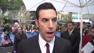 Alice Through the Looking Glass: Sacha Baron Cohen "Time" Movie Premiere Interview | ScreenSlam