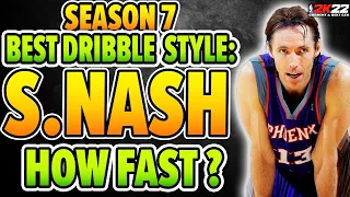How FAST is STEVE NASH dribble style?