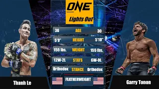 One Championship : Lights Out | Fight Cards on 11 March 2022