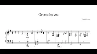 What a child is this?(Greensleeves)-Piano