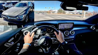 Mercedes Benz GLC 300 2020 - POV Test Drive 3D Audio