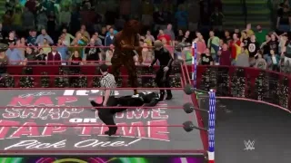 Wwe 2k17.  Star wars tag championship elimination match .  Rebellion vs. The Empire