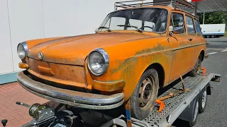 Lovíme Škodovky 17. VW VARIANT 1 6 TYPE 3 Nákup Moravské Budějovice a taky Dikobraz