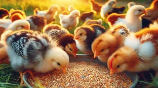 World Cute Chickens, Colorful Chickens, Rainbows Chickens, Cute Ducks, Cat, Rabbits,Cute Animals