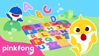 Esconde-Esconde de Alfabeto em Inglês com a Família Tubarão | Pinkfong Canções para crianças