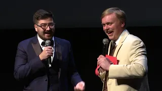 Gus Johnson and Eddy Burback Present the Excellence in Comedy Award | Buffer Festival Gala 2019