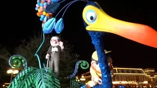 UP CLOSE with new "Up" and "Inside Out" floats for Pixar Play Parade during Pixar Fest at Disneyland